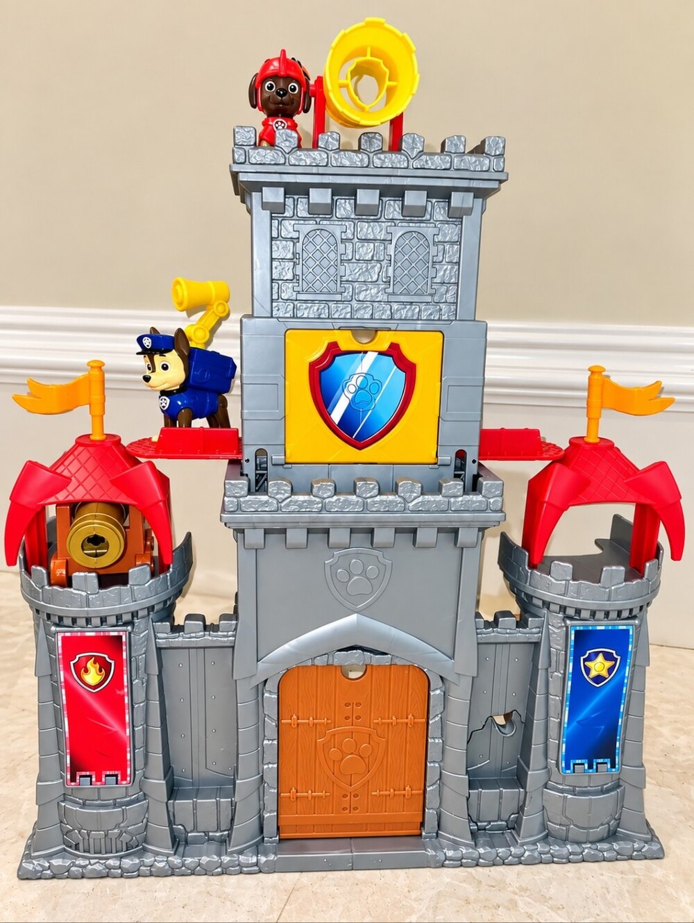 The PAW Patrol Rescue Knights Castle HQ Playset